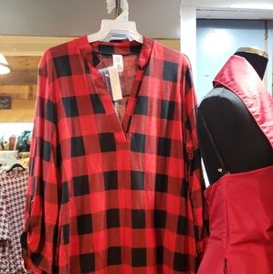 Plaid tops